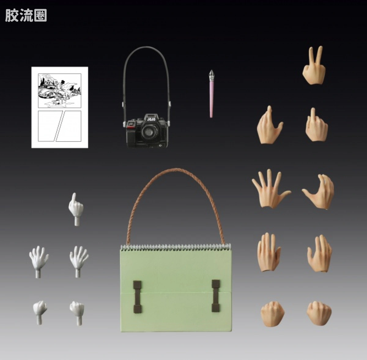 超像可动系列 乔乔奇妙冒险第四部 岸边露伴与天堂之门 - 图片